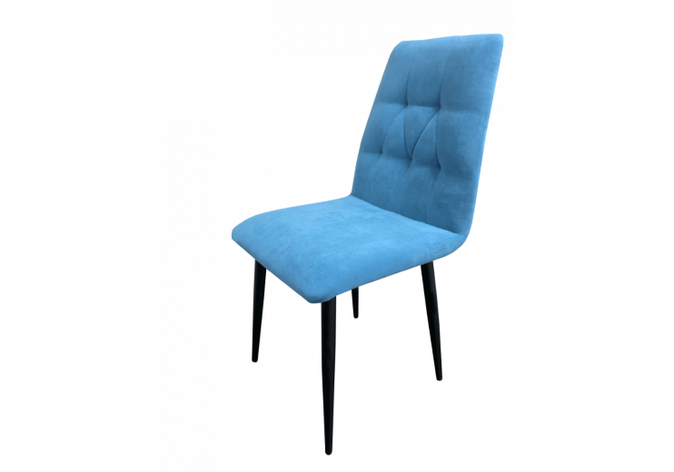 Стул Милтон опоры конус металлические порошковая покраска (Ткань Клауд)