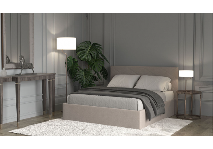   кровать интерьерная Аликанте (без п/м)