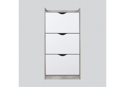 ШО №63Б (Обувница) (белое сияние/цемент светлый)					