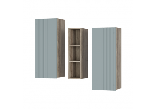 Шкаф навесной Олива ШКН-01 шарли бриз