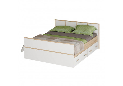 Кровать Сакура Light 1,4/1,6 м сонома
