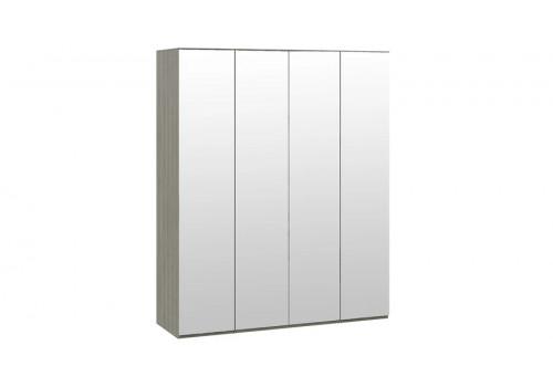 Либерти СМ-297.07.443 Шкаф комбинированный с 4 зеркальными дверями