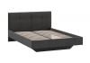 Кровать без ПМ «Элис» Тип 1 (без подъемного механизма) Исп.2 Велюр Графит