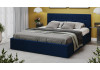 Кровать с ПМ «Эмма» (с подъемным механизмом) с заглушиной Велюр Confetti Blue