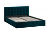 Кровать с ПМ «Эмма» (с подъемным механизмом) с заглушиной Велюр Confetti Izumrud
