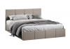 Кровать с ПМ «Лора» (с подъемным механизмом) с заглушиной Велюр Confetti Smoke