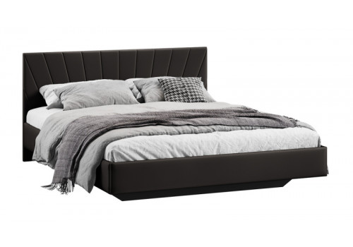 Кровать без ПМ «Эвори» Тип 1 (без подъемного механизма) Велюр Confetti Stone