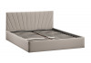 Кровать с ПМ «Эвори» Тип 1 (с подъемным механизмом) с заглушиной Велюр Confetti Smoke