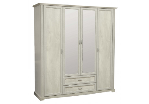 Шкаф для одежды 32.01 Сохо (4-х дв.) с зеркалом New