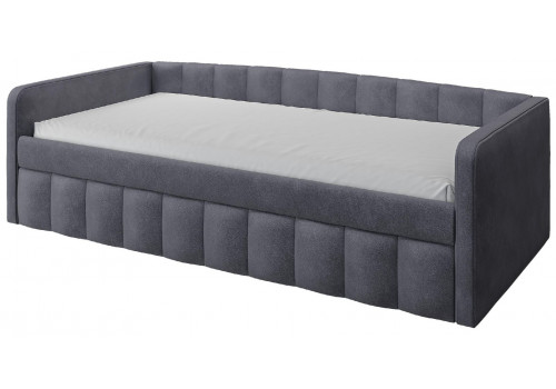  Кровать Молли 900х2000 Сине-серый